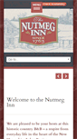 Mobile Screenshot of nutmeginn-nh.com